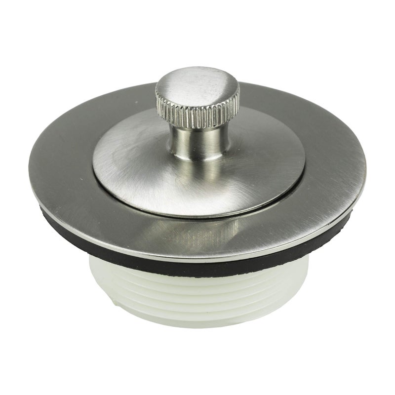 Danco Universal Lift and Turn Bath Drain Trim Kit with Overflow, Brushed Nickel, 89239 - Image 3
